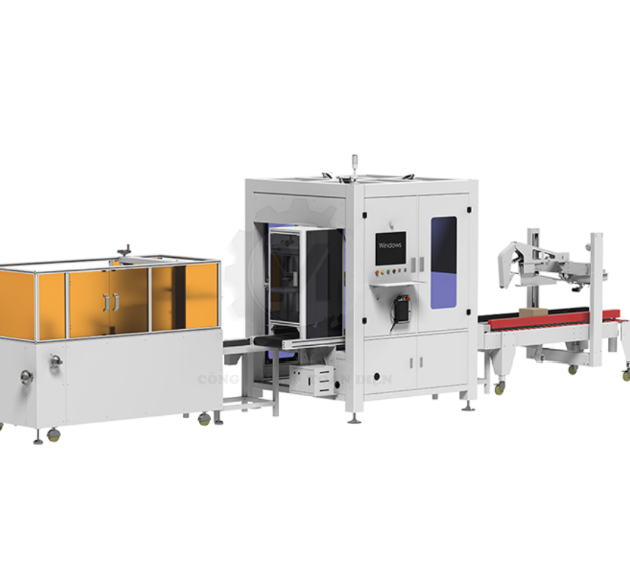 Hệ thống xếp chồng thùng carton tự động