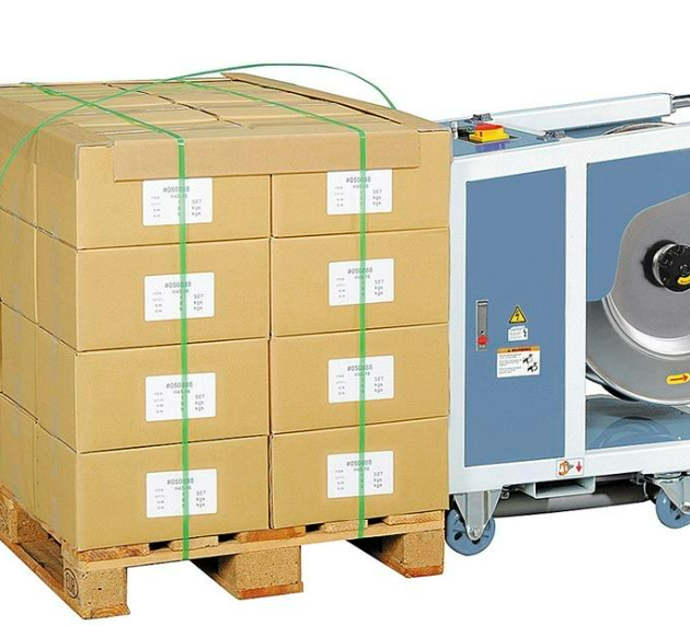 Máy đóng đai pallet