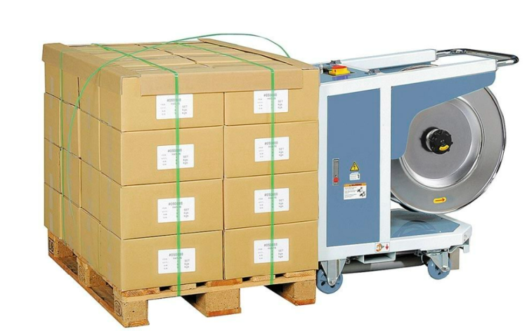 Máy đóng đai pallet