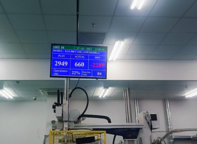 Hệ thống quản lý sản lượng máy dập