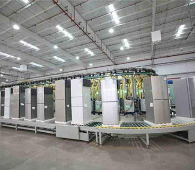 Dây chuyền lắp ráp tủ lạnh