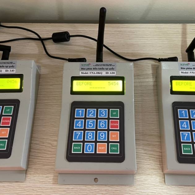 Bàn phím điều khiển tại quầy
