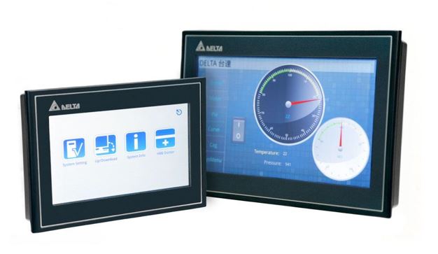 HMI Delta DOP-100